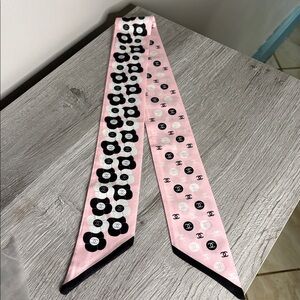 Designer lux twilly bag scarf